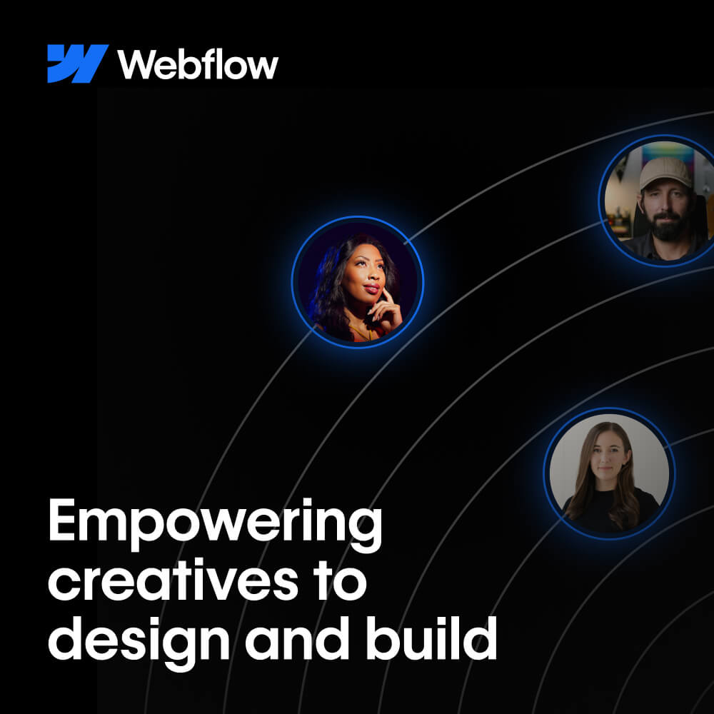 Webflow ad image.