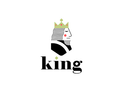 King Logo 3d abstract bold colorful corporate custom lettering elegant flat design geometric gradient hand drawn iconic minimalist modern monogram negative space playful retro typography vintage