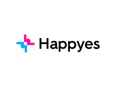 Happyes Logo Design brand brand identity brand mark branding creative logo design designer graphic design h logo icon logo logo design logo designer logo mark logotype mark minimal minimalist symbol visual identity