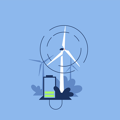 clean energy! branding clean energy design graphic design icon illustration line minimal retro simple ui