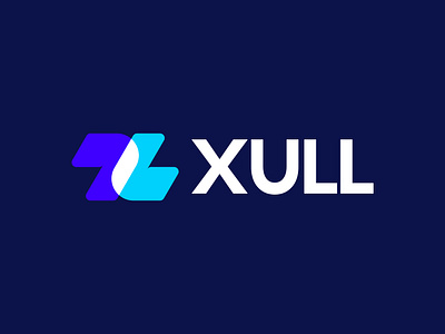 Xull - Logo Design arrow brand identity brand mark branding colorful logo creative logo graphic design happy lettering logo logo design mark minimal monogram playful symbol type vector wordmark x logo