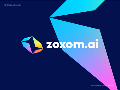 Z Letter Logomark for an AI platform ai blockchain brand design brand identity branding design logo minimal modern logo tech web3 z z logo z mark