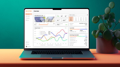 Solar Gate - UI UX Dashboard for Investing Web SaaS dashboard dashboard ui energy finance financial green energy investing investment product design renewable renewable energy saas solar tracking ui ux user panel wallet web app web design web ui