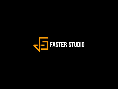 Faster Studio F S letter logo design brand branding design f letter f letter logo f logo graphic design logo logo design minimal logo modern logo s logo s letter s letter logo typography