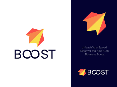 Boost, arrow logo, growth logo, marketing logo abstract arrow logo brand identity branding creative logo growth logo inacnce logo logo agency logo designer logos marketing logo modern logo modern logos monogram speed logo startup logo technology vector logo