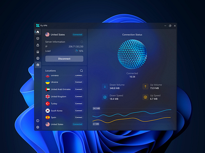 Hotspots Onboarding Design 3d animation 3d element 3d ui animation dark dashboard hotspots hotspots onboarding onboarding ui animation ui design vpn web design website