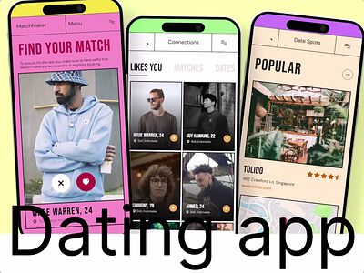 Dating app design mobile app app design app designer app developer app development company dating dating app dating app design love app marriage app matrimony app mobile app modern app design ui ui designer ui developer ui kit ux